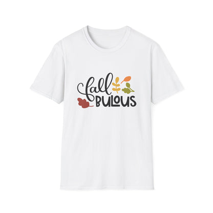 Fall Bulous Unisex Softstyle T-Shirt - Cozy Autumn Tee, Perfect for Thanksgiving, Fall Parties, Gift for Her, Seasonal Fashion