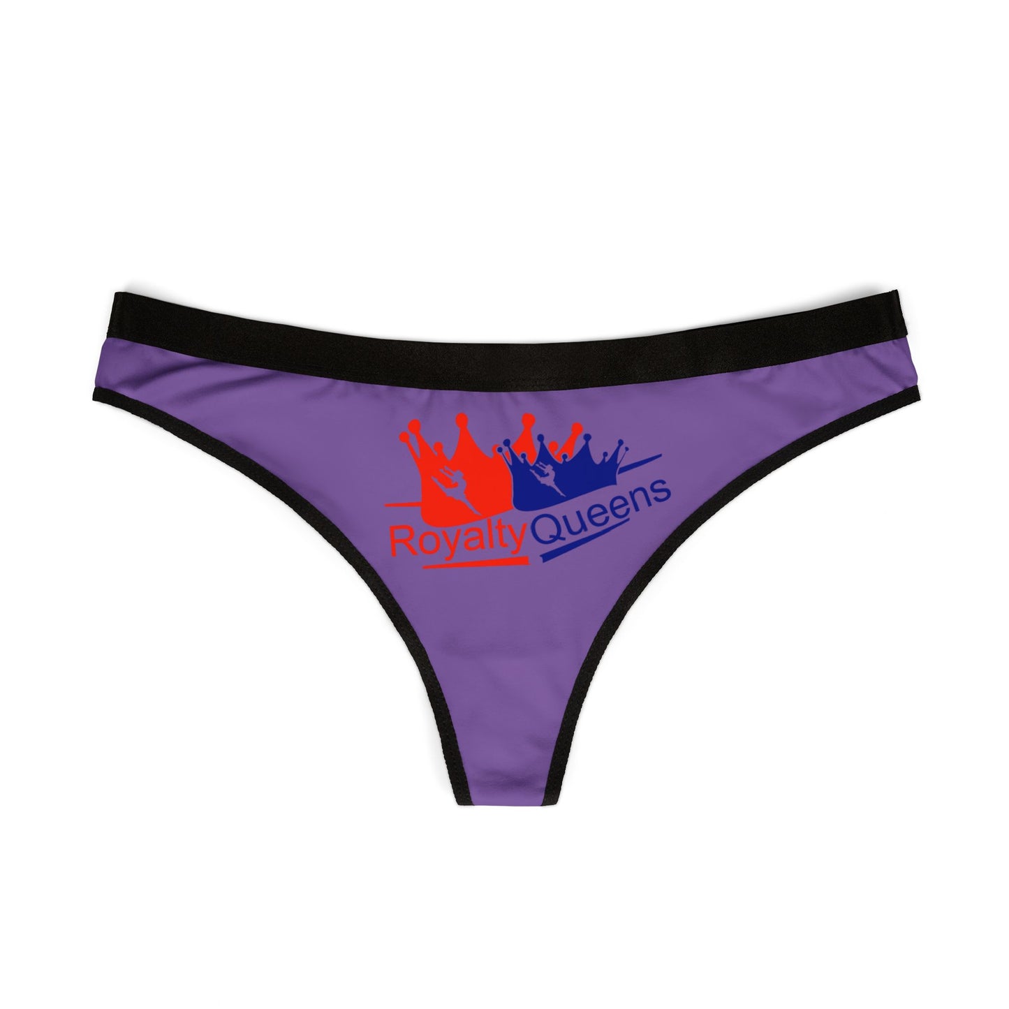 Royalty Queens Women's Thongs - Purple Lingerie for Confident Women