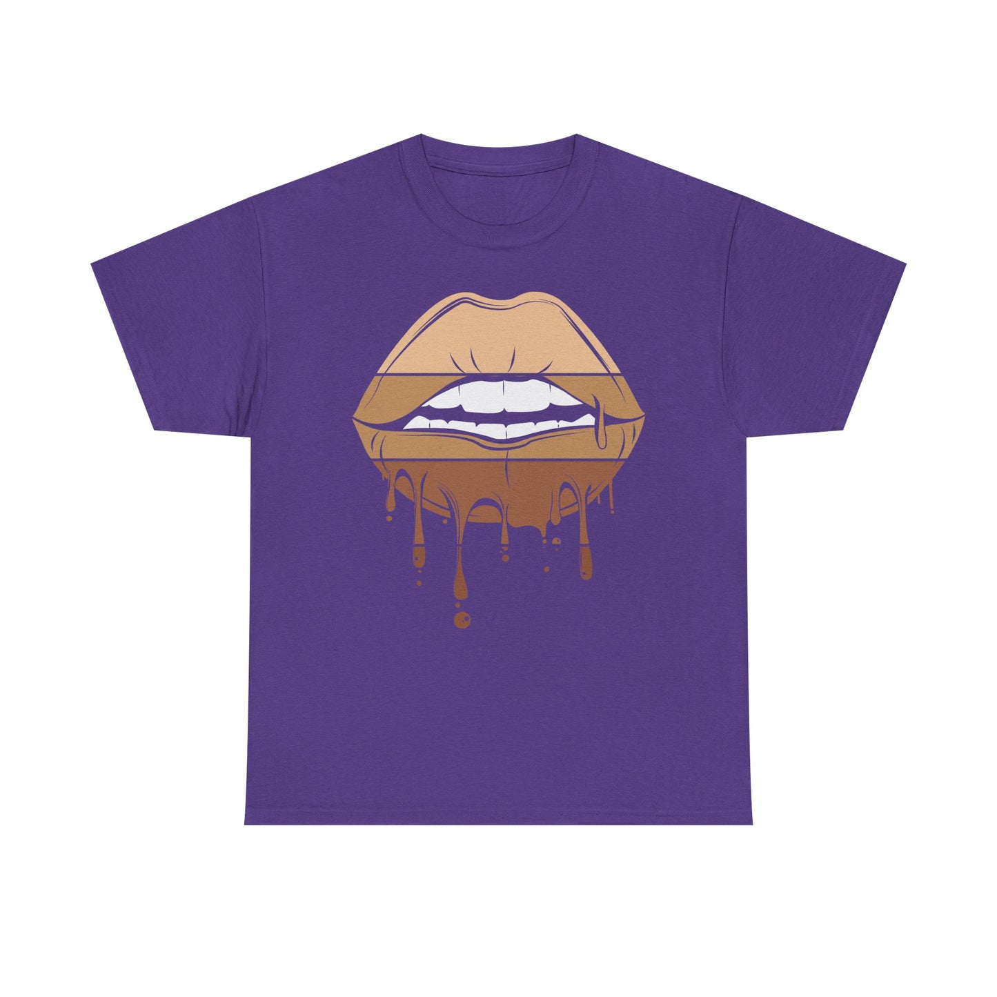 Chic Bold Lip Graphic Tee - Unisex Heavy Cotton