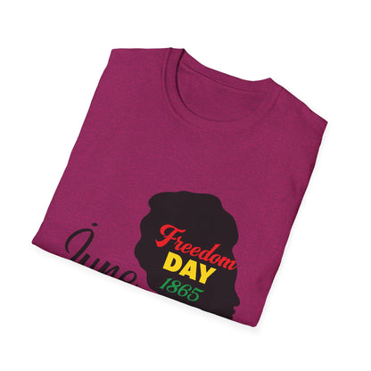 Juneteenth Freedom Day T-Shirt, Unisex Equality Tee, Celebration Shirt, Black History Apparel, Commemorative Gift