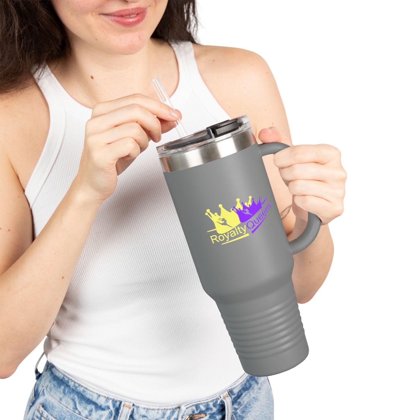 Queen-Themed Insulated Travel Mug, 40oz | Perfect for Women on the Go, Gifts for Mother's Day, Birthday, and Travel