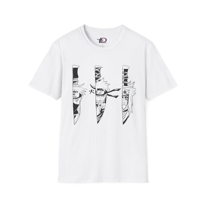 Cool Graphic Unisex T-Shirt with Edgy Knife Design