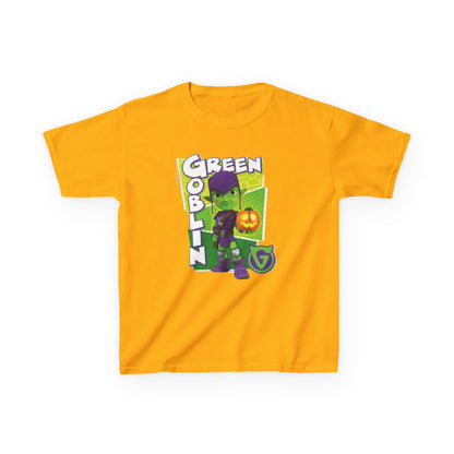 Kids Green Goblin Tee - Fun Halloween T-Shirt for Kids