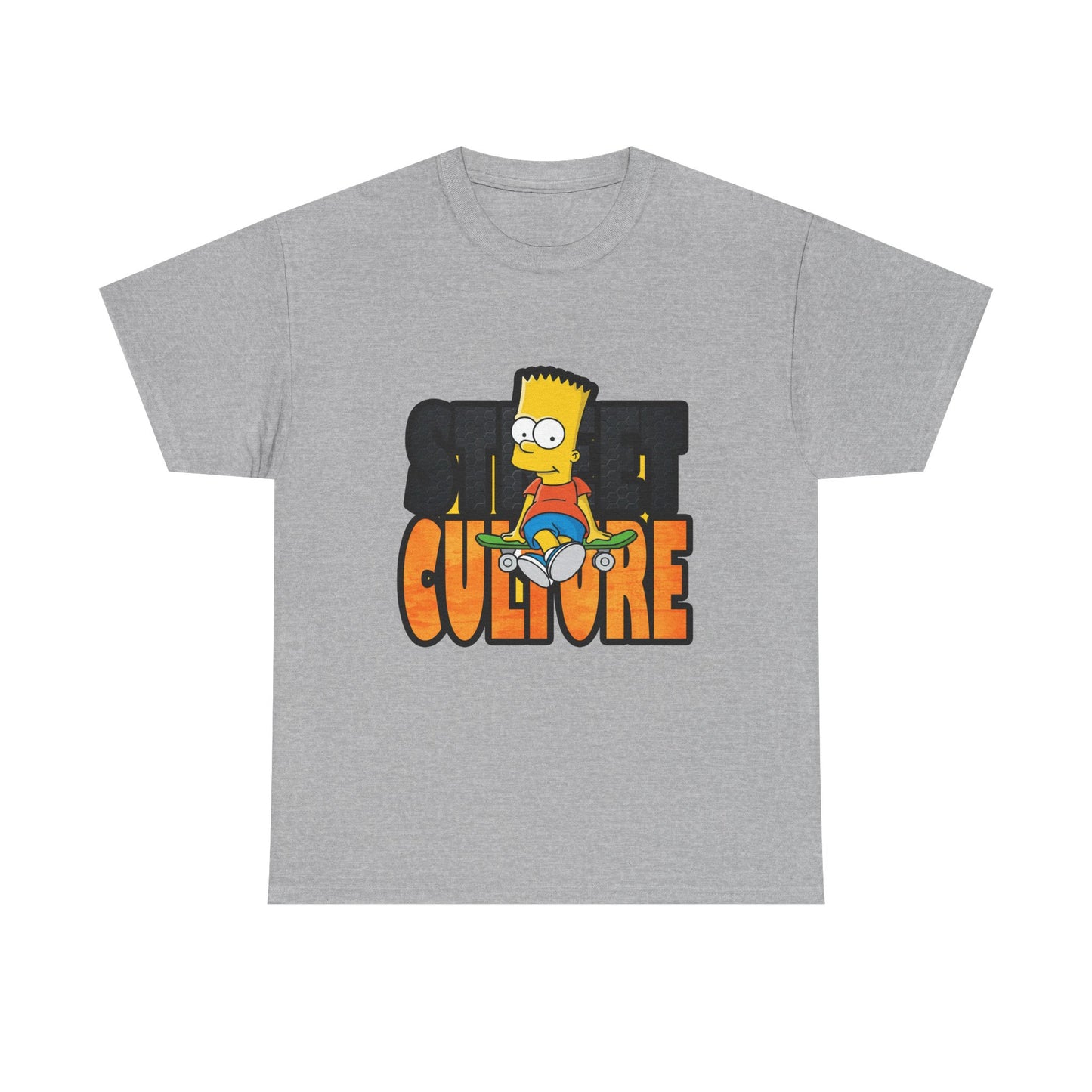Retro Bart Simpson Unisex Heavy Cotton Tee - Street Culture Vibe