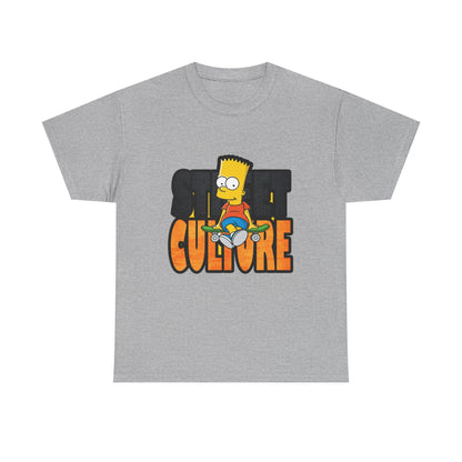Retro Bart Simpson Unisex Heavy Cotton Tee - Street Culture Vibe
