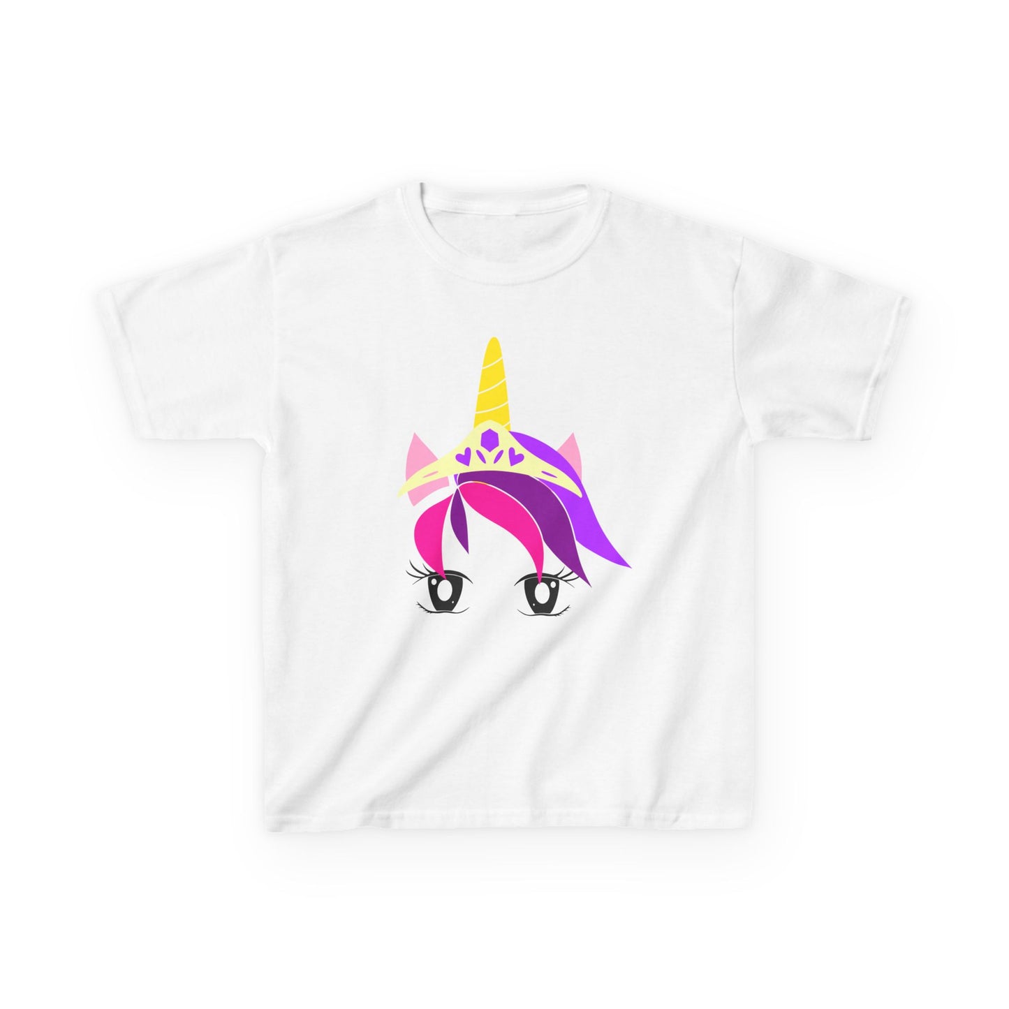 Unicorn Princess Kids Tee - Fun & Whimsical Heavy Cotton Shirt
