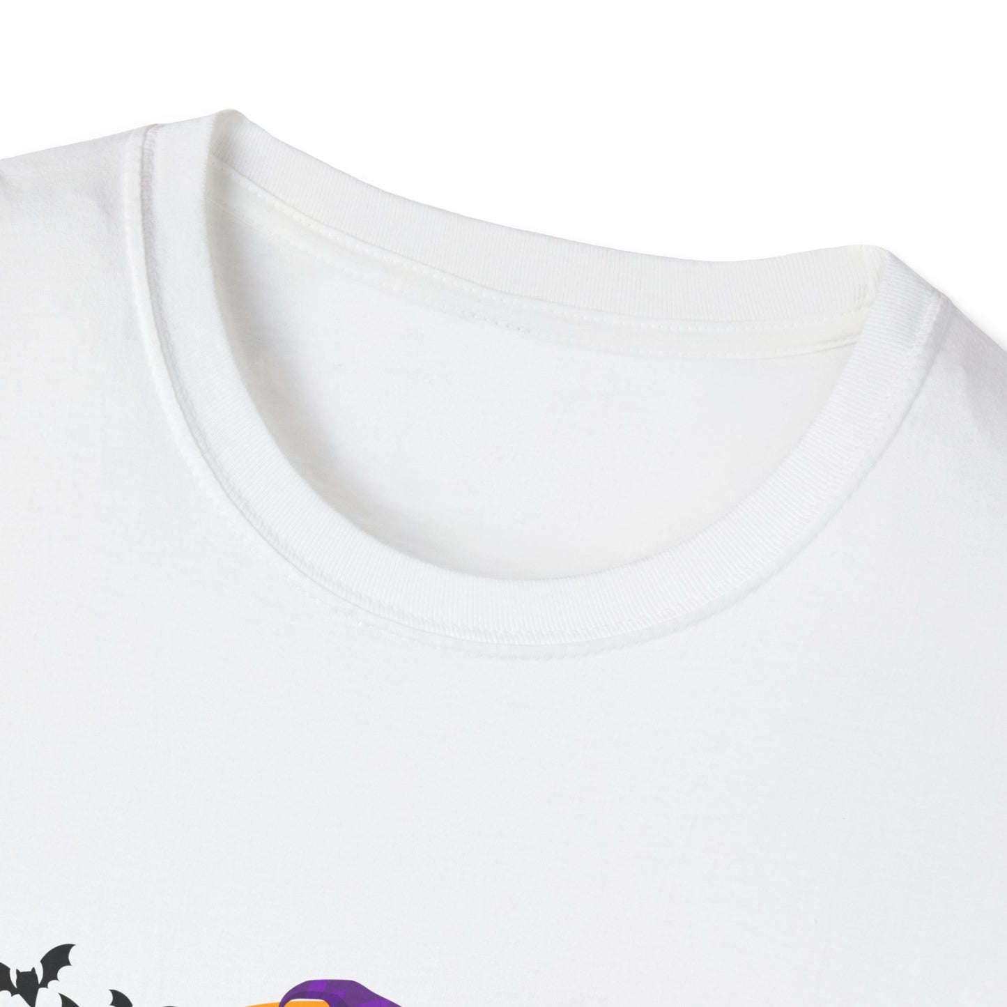 Halloween Ghost Graphic Tee, Unisex Softstyle T-Shirt, Spooky Shirt, Halloween Costume, Halloween Gift, Treat or Treat T-Shirt