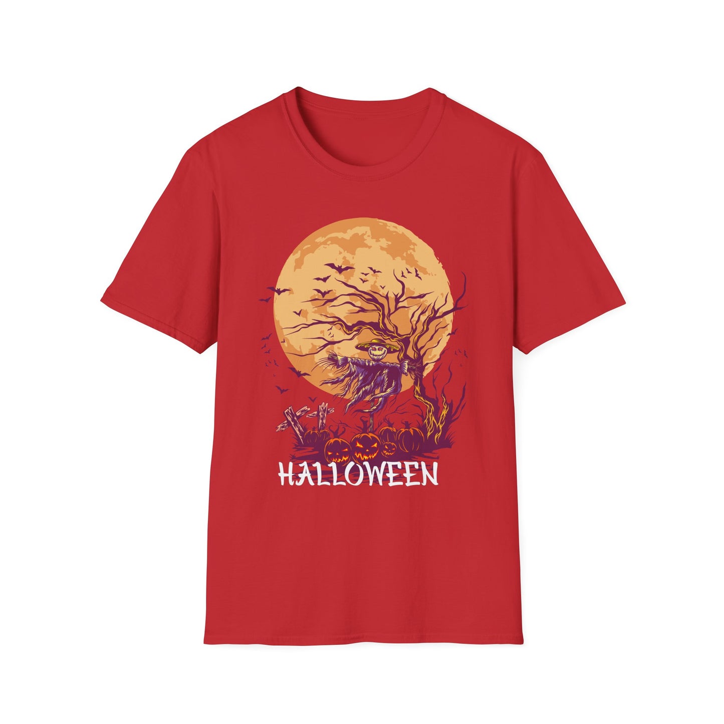 Spooky Halloween T-Shirt, Unisex Graphic Tee, Fall Apparel, Halloween Costume, Gifts for Her or Him, Halloween Party Wear