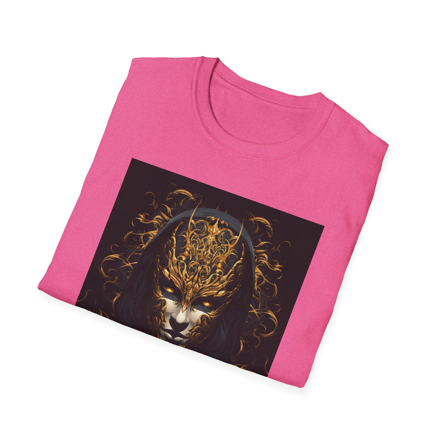 Mystical Art Unisex Softstyle T-Shirt - Enigmatic Design