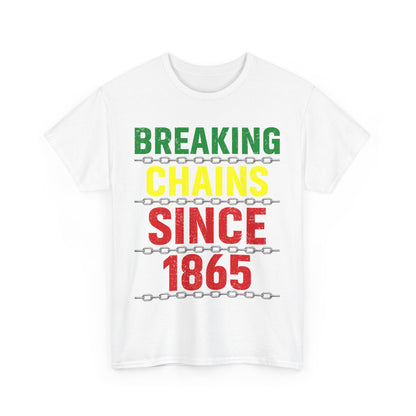 Breaking Chains Unisex Heavy Cotton Tee, Inspirational Cotton Shirt, Empowerment Tee, Heritage T-Shirt, History-Inspired Gift, [...]