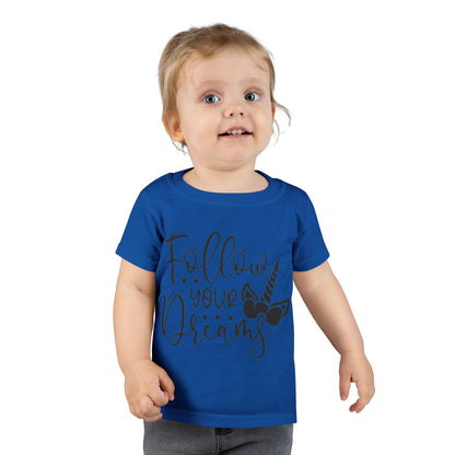 Toddler T-Shirt - Follow Your Dreams Unicorn Tee