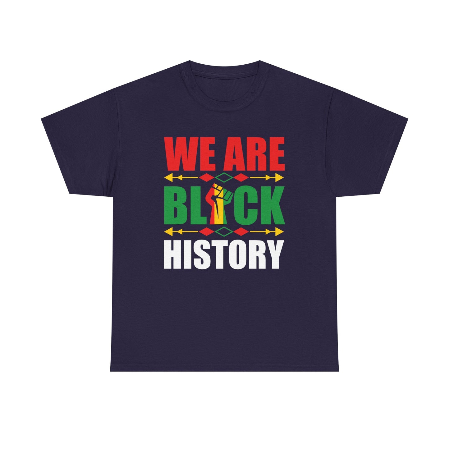 Unisex Heavy Cotton Tee - WE ARE BLACK HISTORY - Statement Tee, Celebrate Black History Month, Cultural Pride Apparel, Gift for [...]