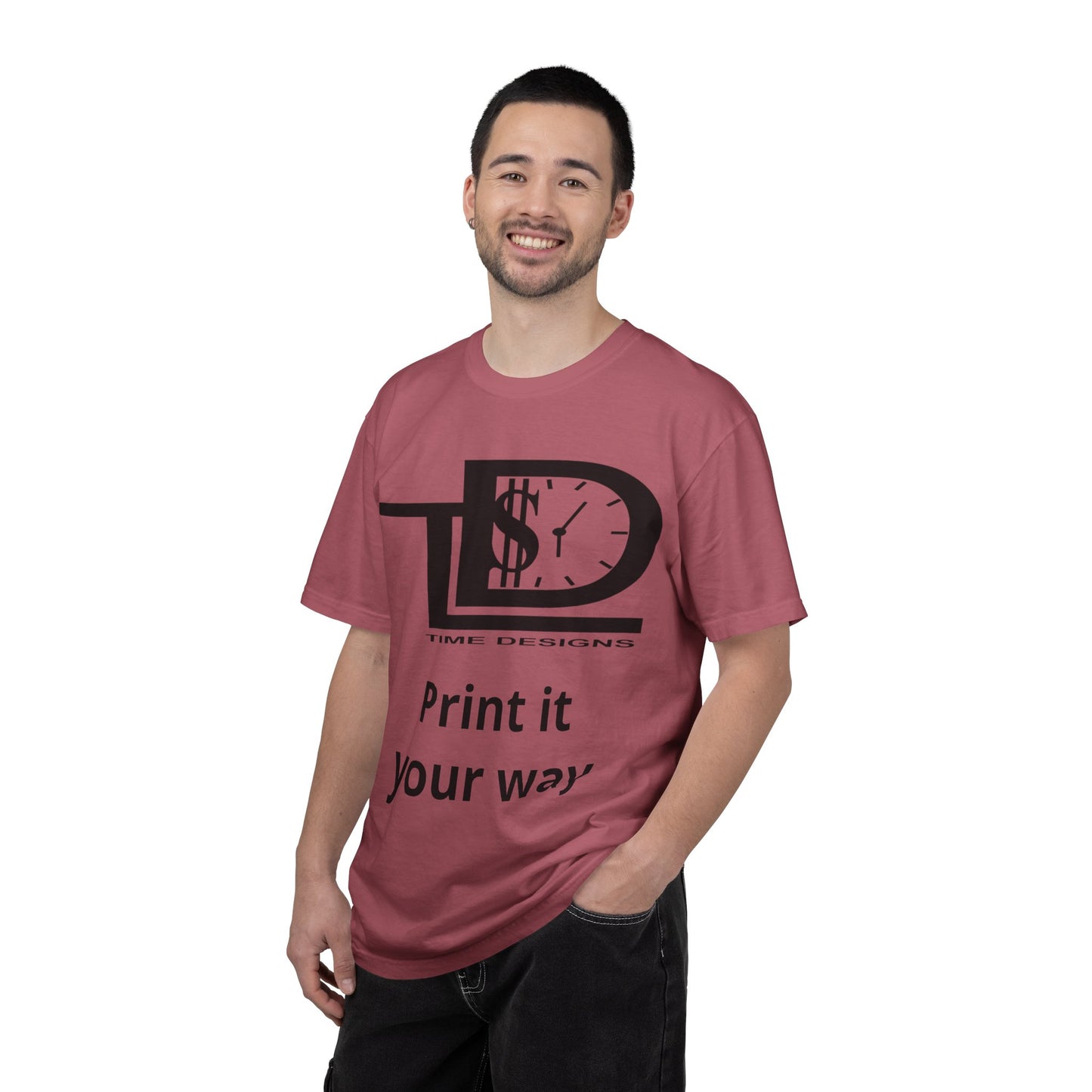 Custom Print T-Shirt — "Print it your way" Graphic Tee
