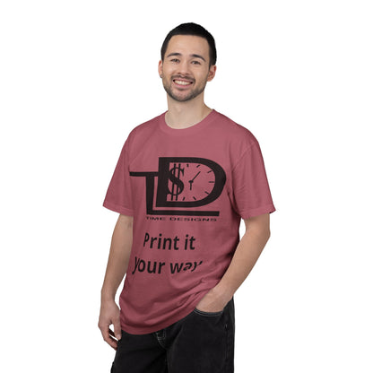 Custom Print T-Shirt — "Print it your way" Graphic Tee