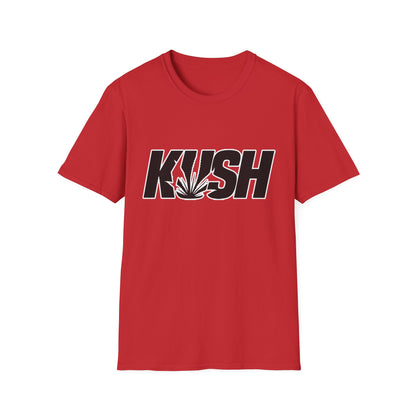 KUSH Graphic Unisex Softstyle T-Shirt - Cool Cannabis Vibe
