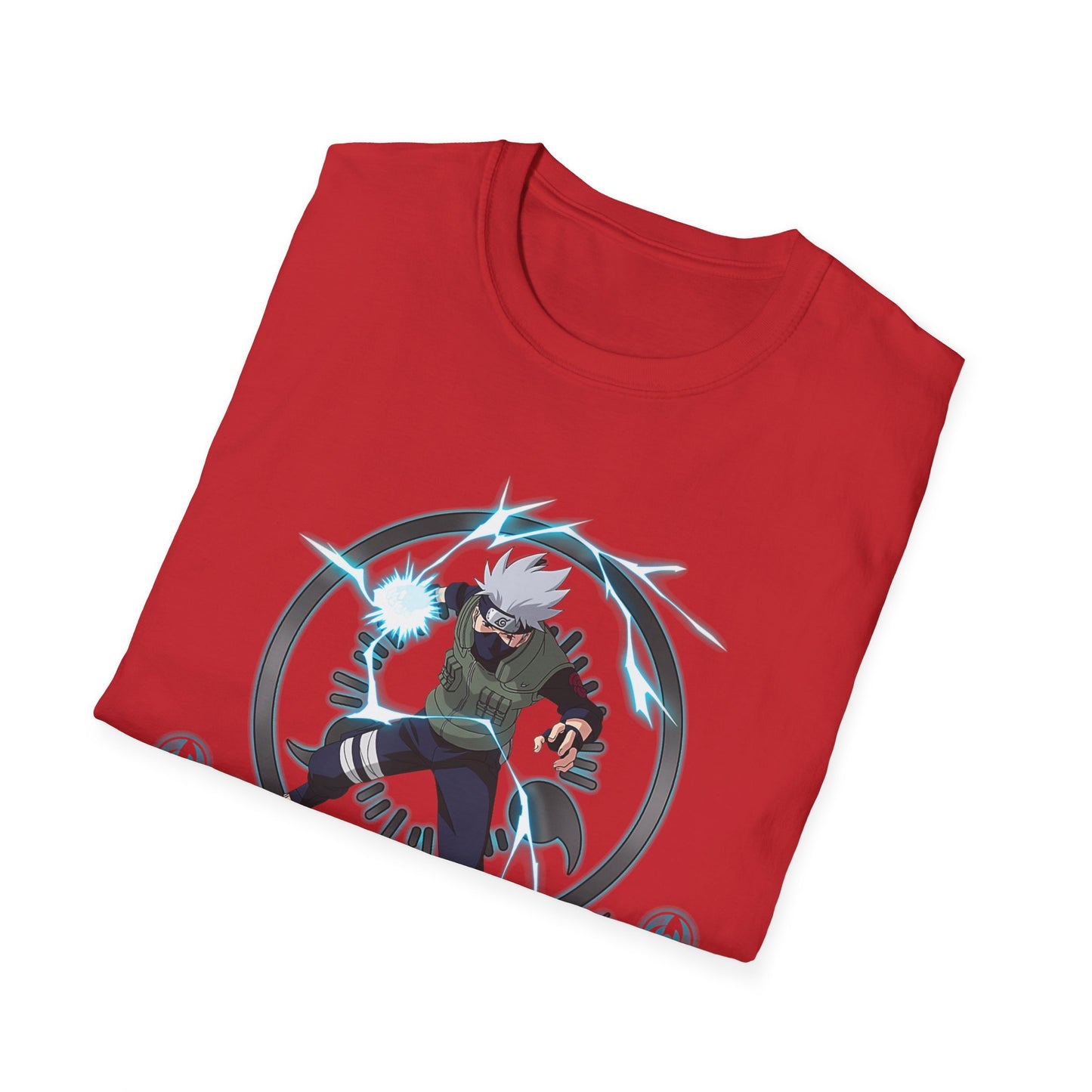 Kakashi Unisex Softstyle T-Shirt - Perfect for Anime Fans