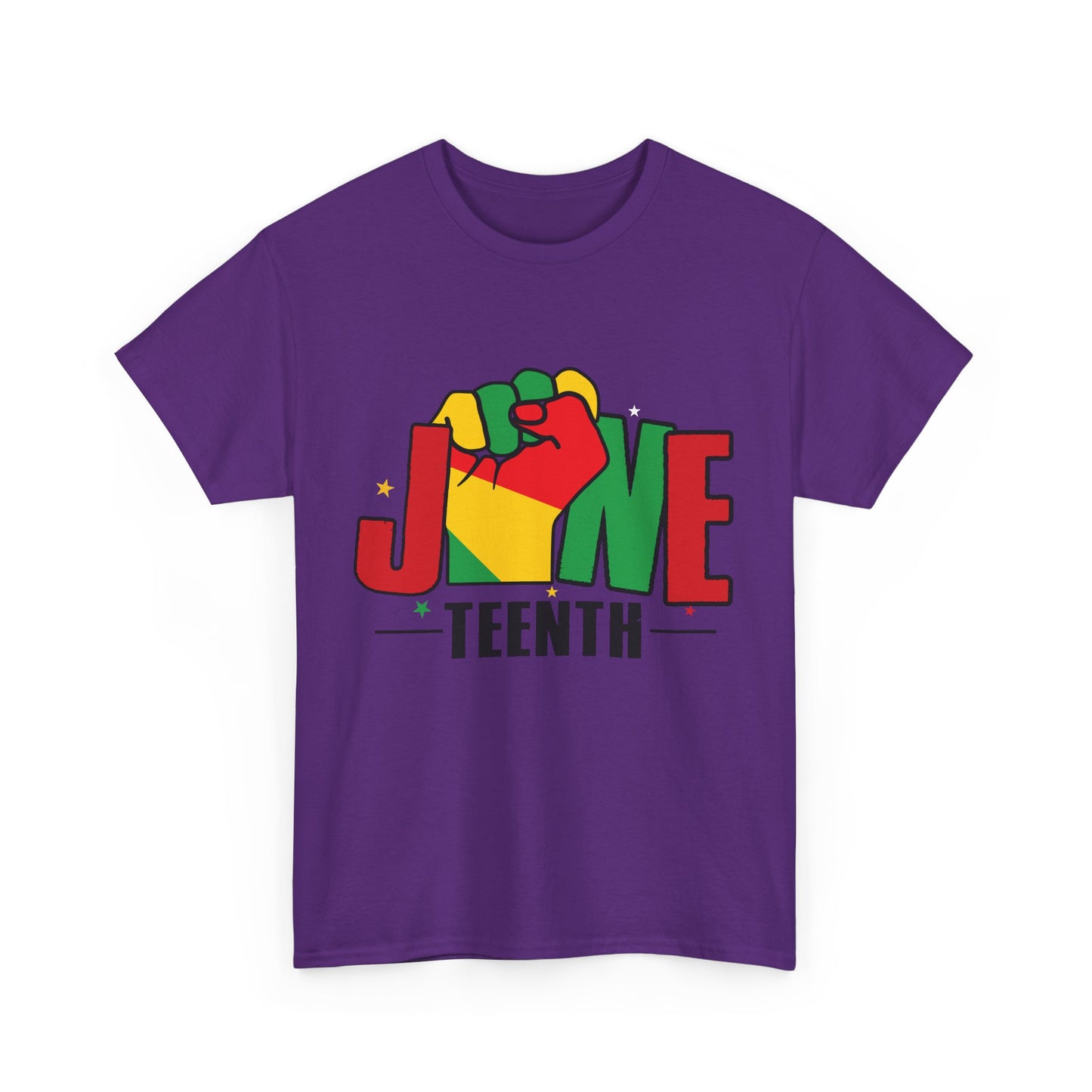 Juneteenth Unisex Heavy Cotton Tee, Celebration Shirt, Black History Apparel, Event T-Shirt, Commemorative Tee, Everyday Wear