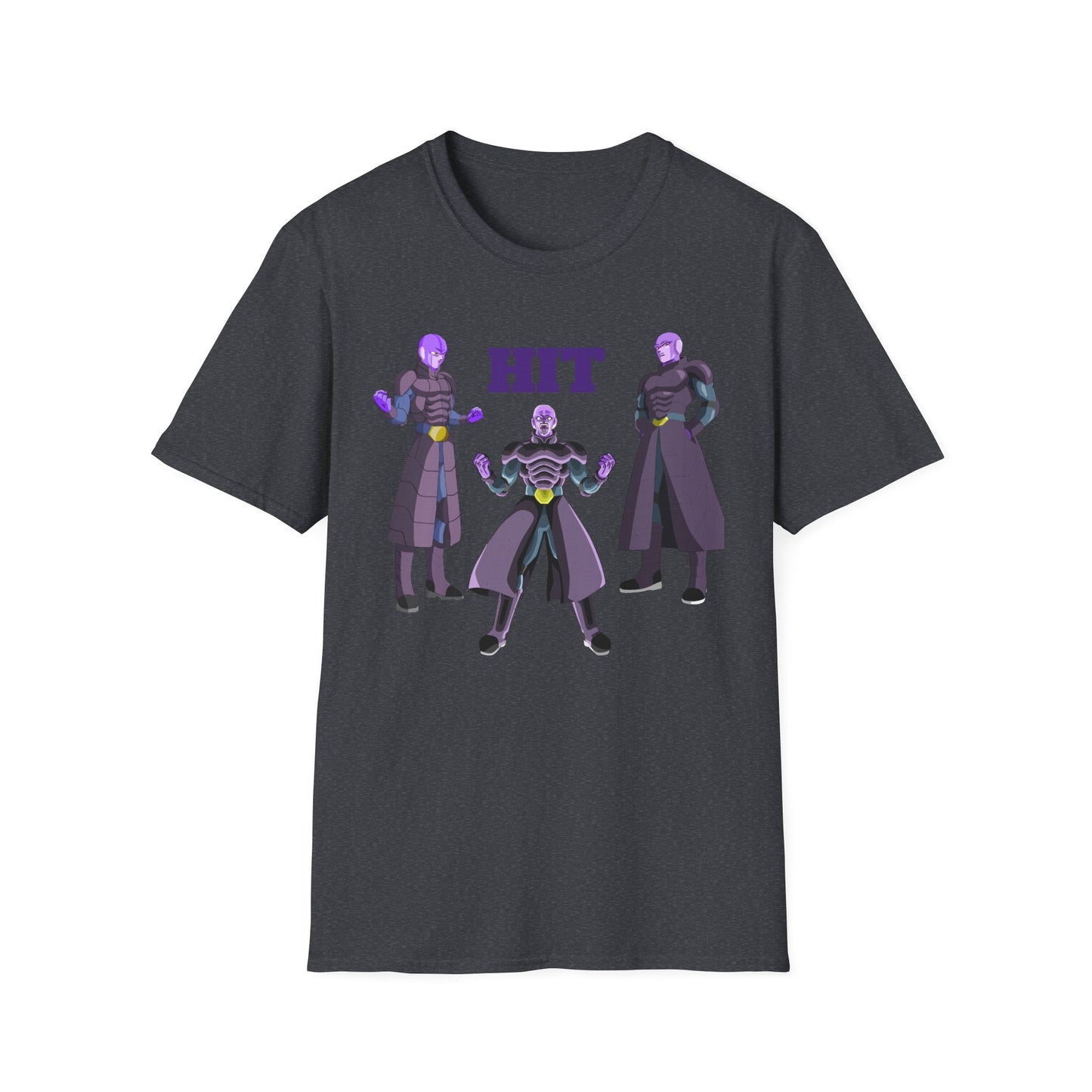 Unisex Softstyle T-Shirt - HIT Character Design for Anime Lovers