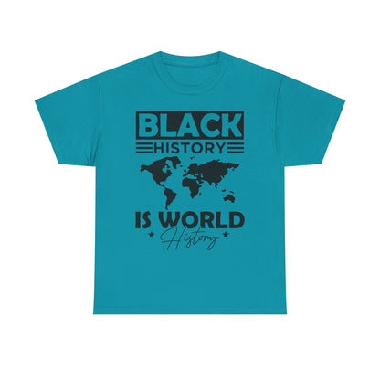 Black History Awareness Tee, Unisex Cotton T-Shirt, Black History Month Shirt, Cultural Pride Apparel, Educational Gift