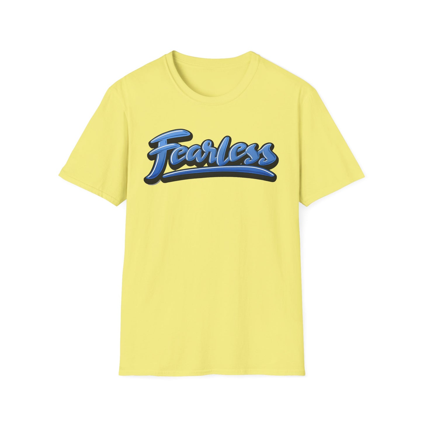Fearless Unisex Softstyle T-Shirt - Inspiring Graphic Tee for Confident Self-Expression