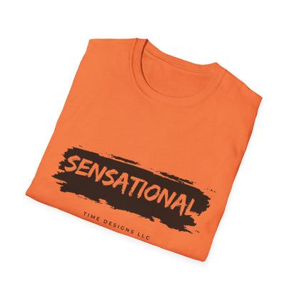 Unisex Softstyle T-Shirt - Sensational Graphic Tee, Casual Wear, Gift for Friends, Everyday Fashion, Motivational Message