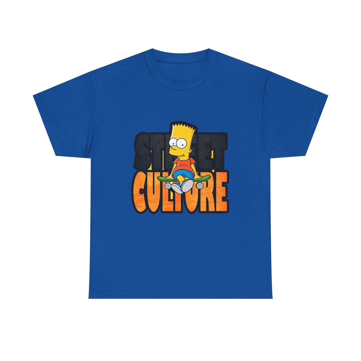 Retro Bart Simpson Unisex Heavy Cotton Tee - Street Culture Vibe