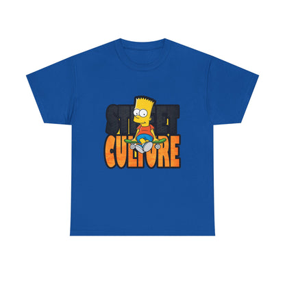 Retro Bart Simpson Unisex Heavy Cotton Tee - Street Culture Vibe