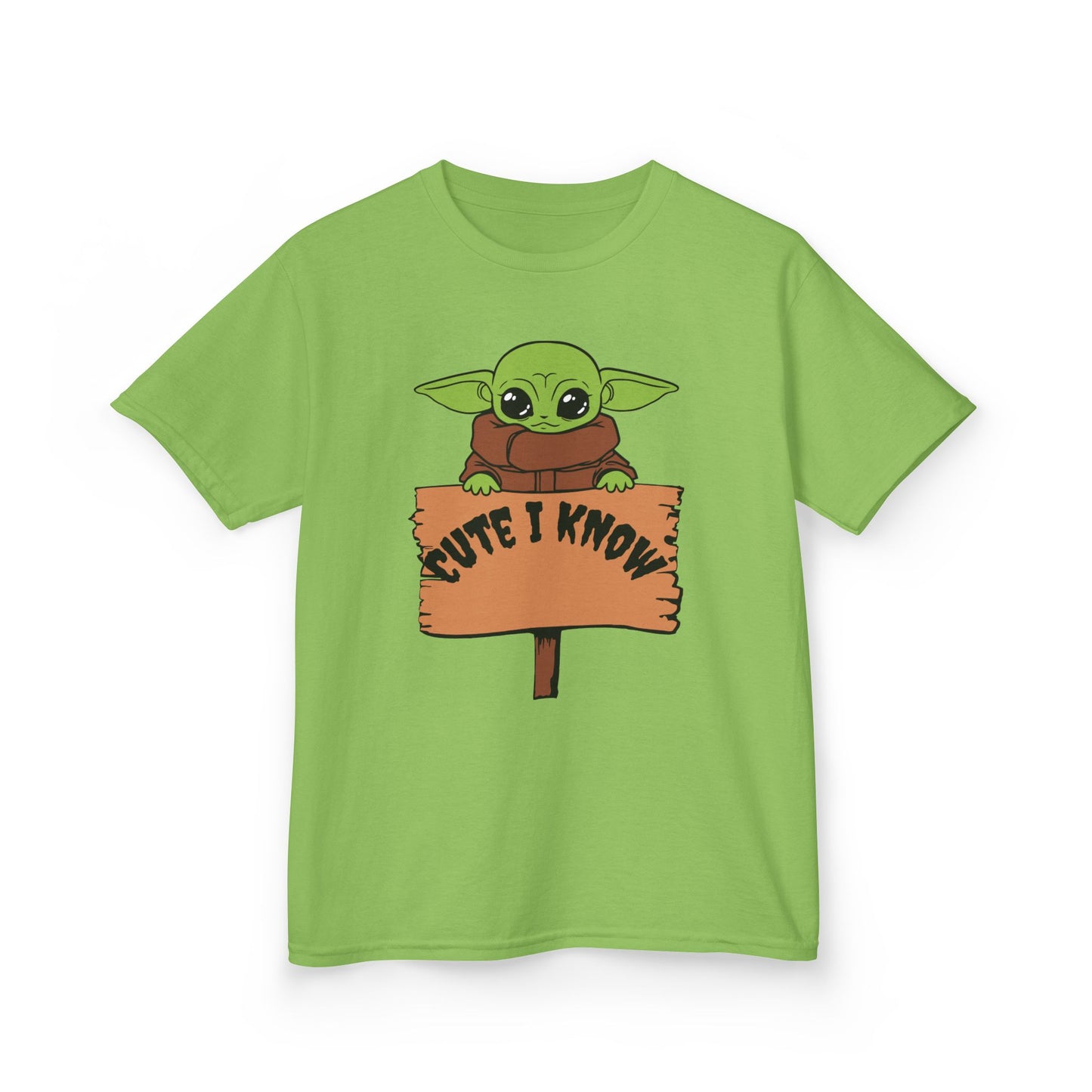 Cute Baby Alien Kids Tee - "Cute I Know" Design for Trendy Kids