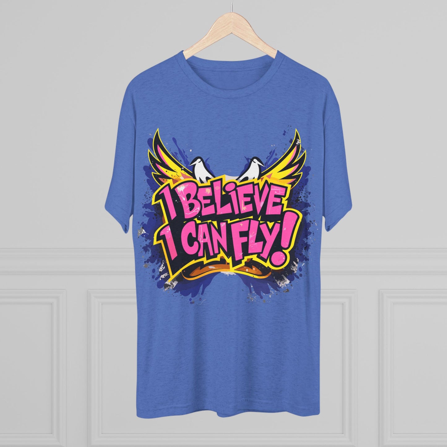 Inspirational Crew Tee - "I Believe I Can Fly" T-Shirt, Motivational Graphic Tee, Unisex Inspirational Wear, Gift for Dreamers, [...]