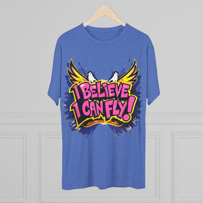 Inspirational Crew Tee - "I Believe I Can Fly" T-Shirt, Motivational Graphic Tee, Unisex Inspirational Wear, Gift for Dreamers, [...]