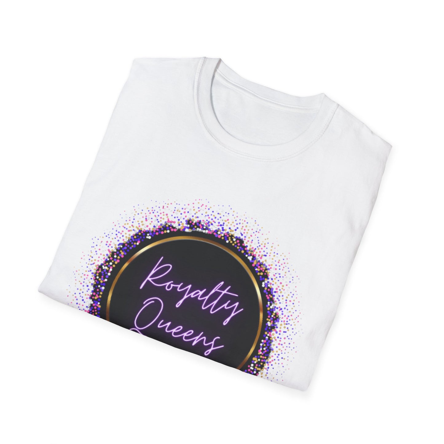 Royalty Queen Unisex Softstyle T-Shirt - Celebrate Empowerment, Perfect Gift for Queens, Birthday, Party, Casual Wear, Inspirational Tee