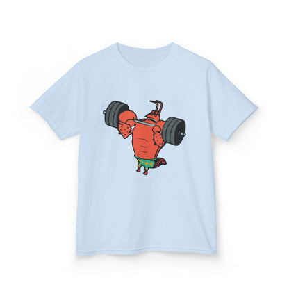 Kids Fitness Lobster Tee, Funny Kids T-Shirt, Gym Humor Tee, Nautical Theme Shirt, Gift for Young Athletes