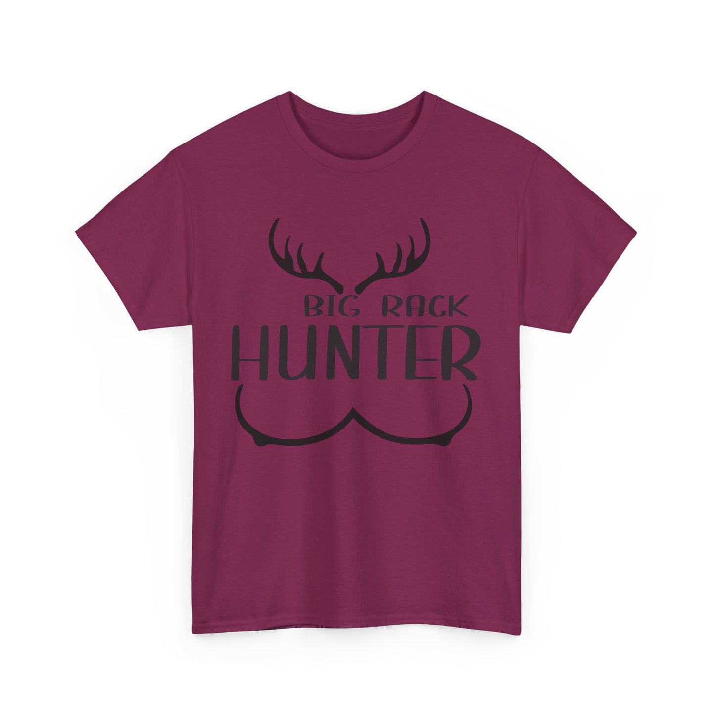 Hunting Humor Tee, Big Rack Hunter, Funny Hunter Shirt, Outdoor Apparel, Gift for Hunting Enthusiasts