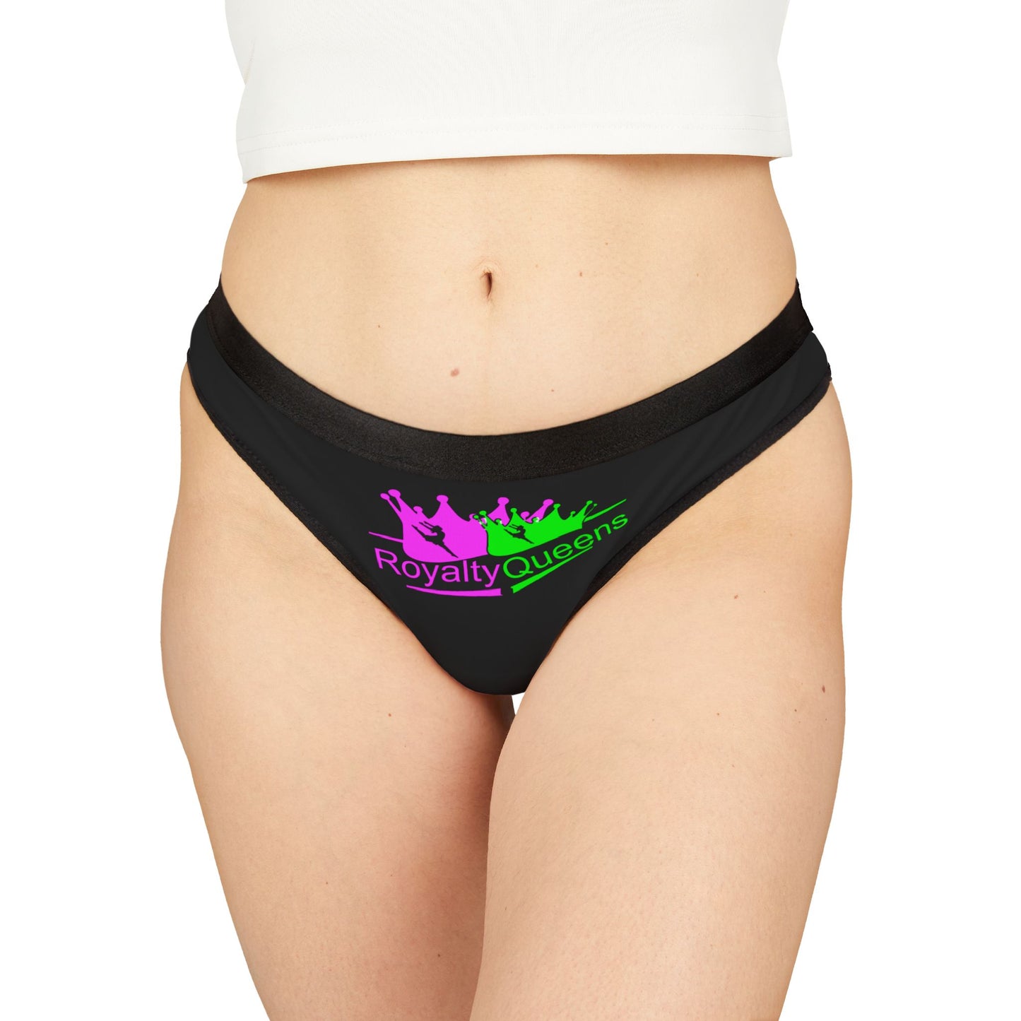 Royalty Queens Women's Thongs - Fun & Stylish Lingerie for Confident Women