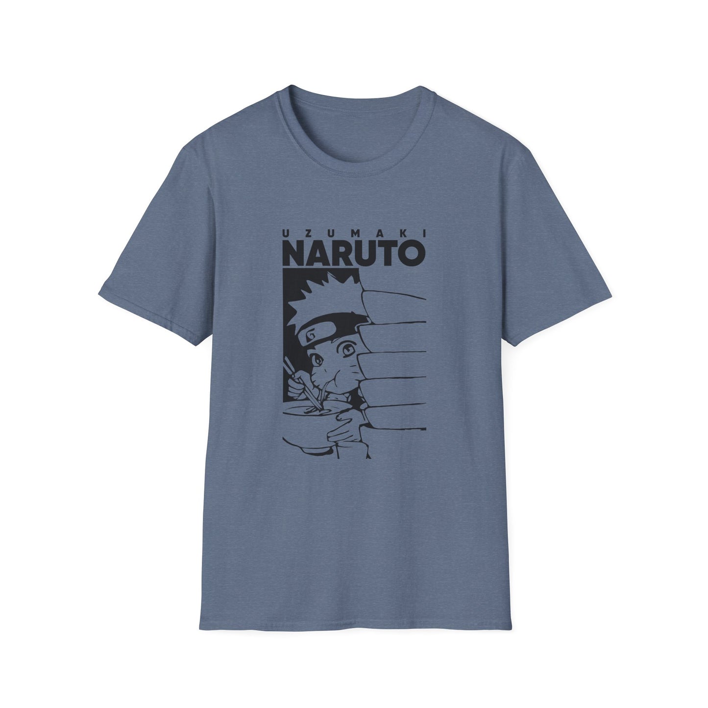 Naruto Unisex Softstyle T-Shirt - Fun Anime Graphic Tee for Fans