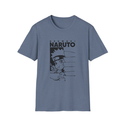 Naruto Unisex Softstyle T-Shirt - Fun Anime Graphic Tee for Fans