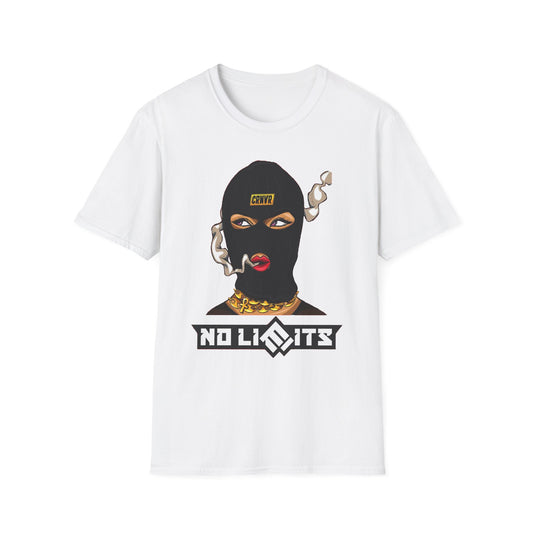 Unisex Softstyle T-Shirt - No Limits Graphic Tee for Bold Individuals