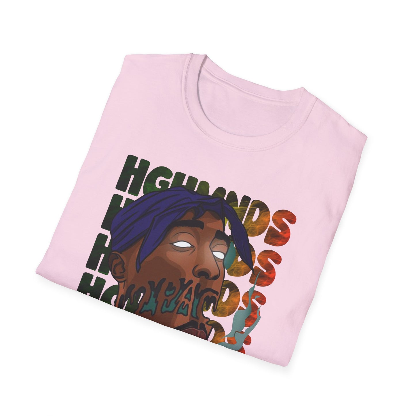 High minds Unisex Softstyle T-Shirt - Unique Artistic Design