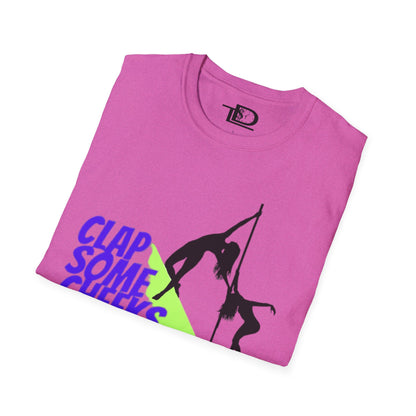 Clap Some Cheeks Save a Freak T-Shirt, Fun Graphic Tee for Parties, Gift for Dancers, Unique Statement Shirt, Cool Casual Wear