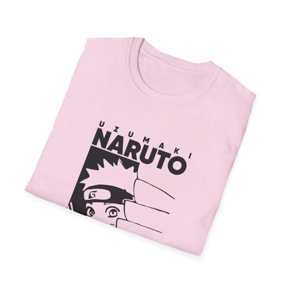 Naruto Unisex Softstyle T-Shirt - Fun Anime Graphic Tee for Fans