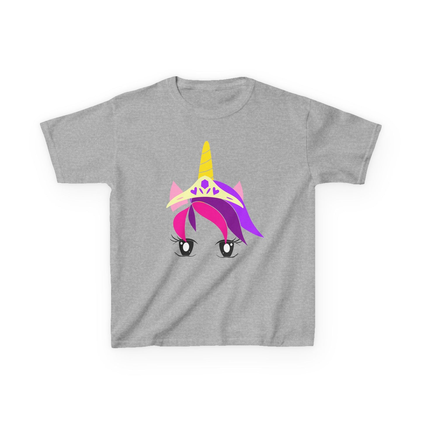 Unicorn Princess Kids Tee - Fun & Whimsical Heavy Cotton Shirt