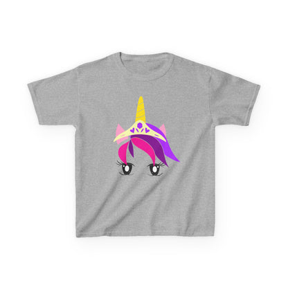 Unicorn Princess Kids Tee - Fun & Whimsical Heavy Cotton Shirt
