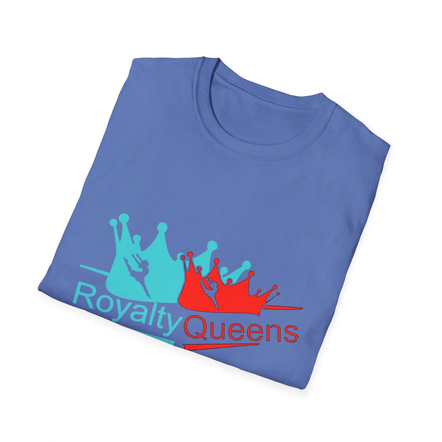 Royalty Queens Unisex Softstyle T-Shirt - Empowering Graphic Tee for Celebrations and Everyday Wear