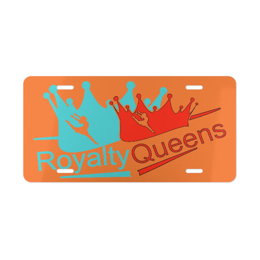 Custom Vanity Plate, Personalized Car Tags, Royalty Queens License Plate, Fun Gift for Her, Unique Car Decor