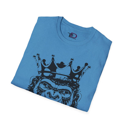 King Status Gorilla T-Shirt | Unisex Softstyle Tee for Casual Wear