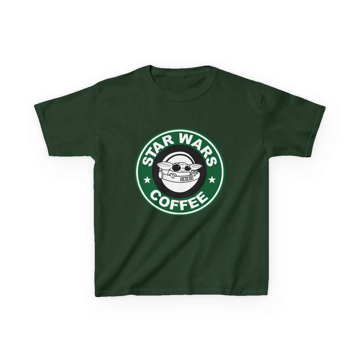 Star Wars Coffee Kids Tee, Fun Graphic T-shirt for Boys & Girls, Perfect for Birthdays, Star Wars Fans, Casual Wear