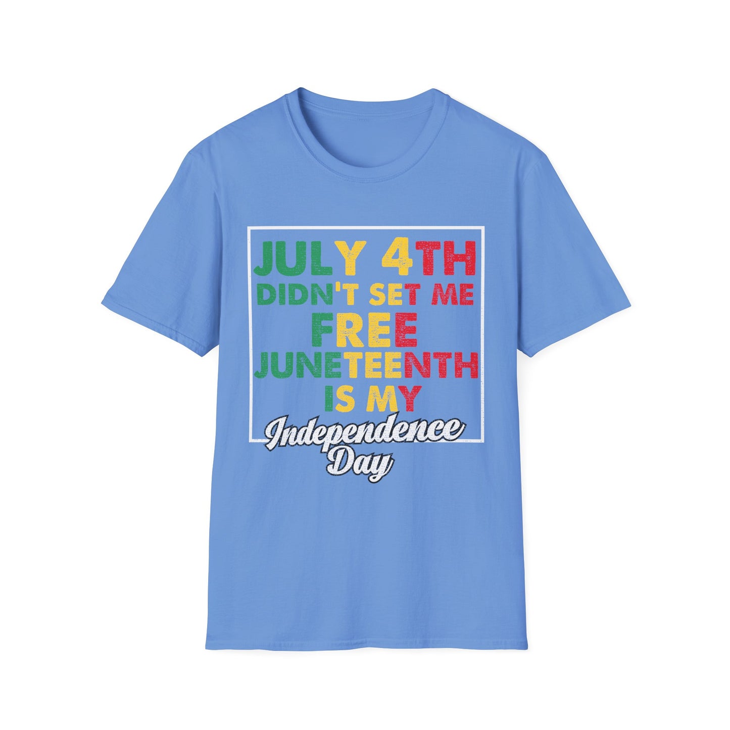 Juneteenth Independence T-Shirt, Celebrate Freedom, Unisex Tee, African American Heritage, July 4th Alternative Shirt, Gift Idea