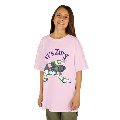 Kids Buzz Lightyear Tee - 'It's Zorg' Fun Cotton T-Shirt