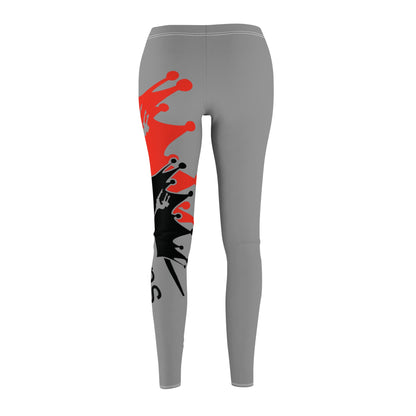 Royalty Queen Casual Leggings for Trendy Women