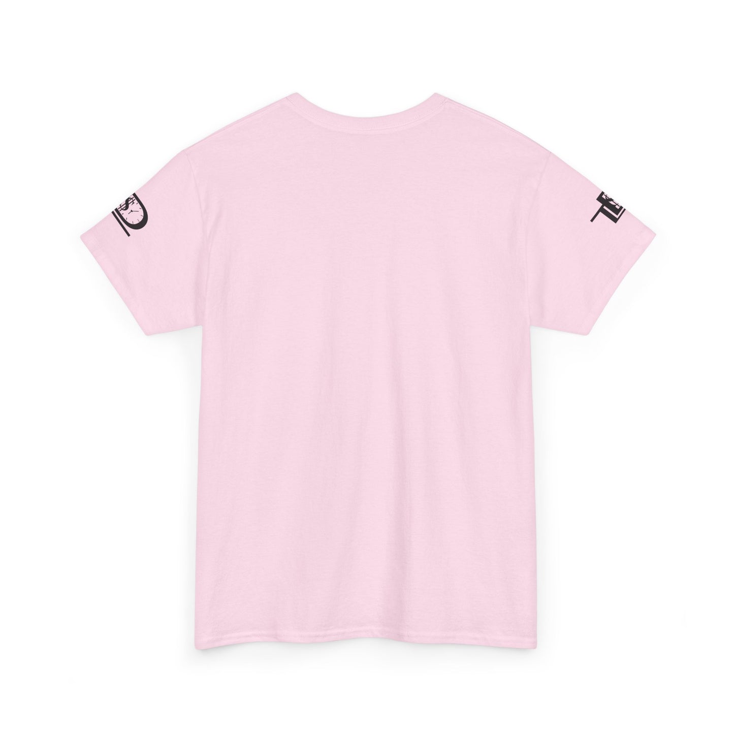 Unisex Heavy Cotton Tee - Time Designs Dollar Clock Graphic T-Shirt